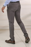 Charcoal Grey Smart Fit Chino