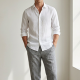 White Linen Shirt