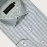 Black & Green Pinstripe Shirt