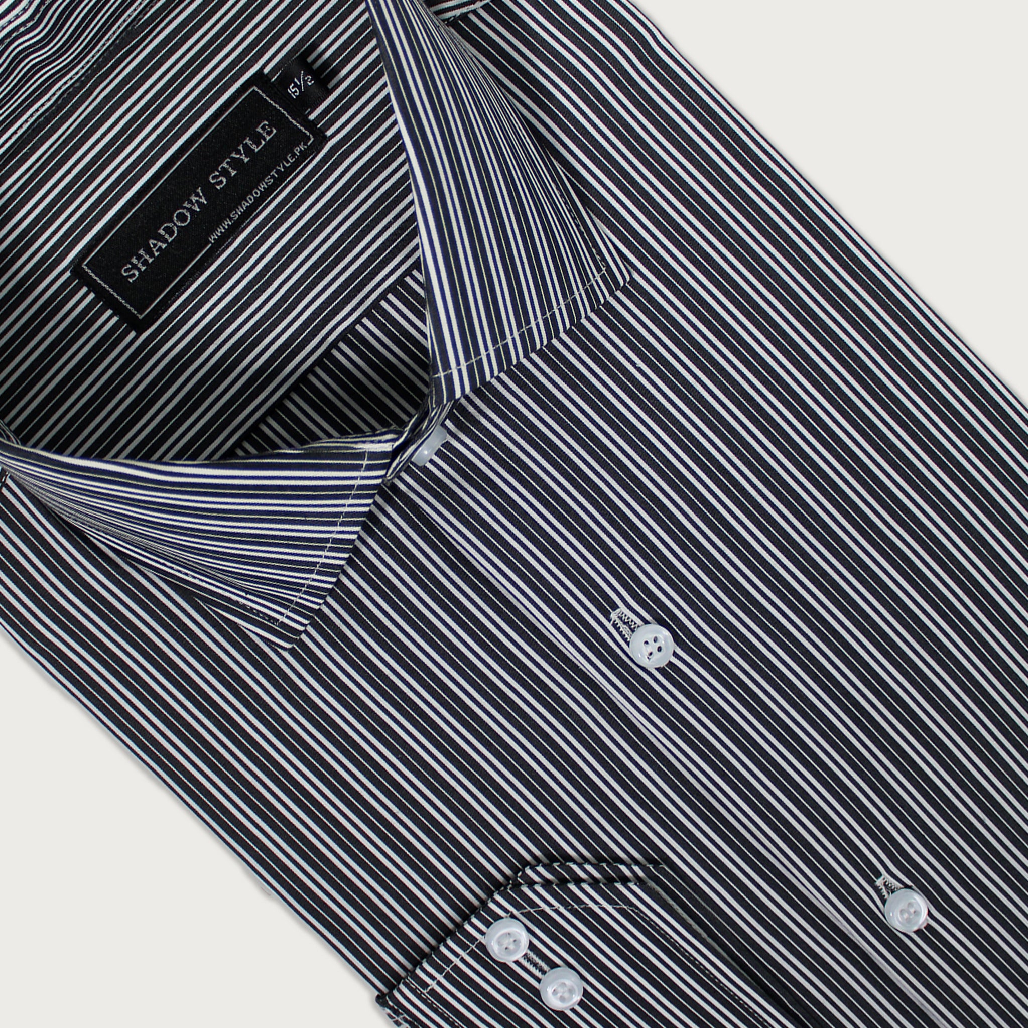 Black & White Stripe Shirt – Shadowstyle