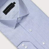 Black & Blue Pinstripe Shirt