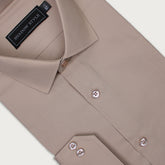 Fawn Beige Formal Shirt