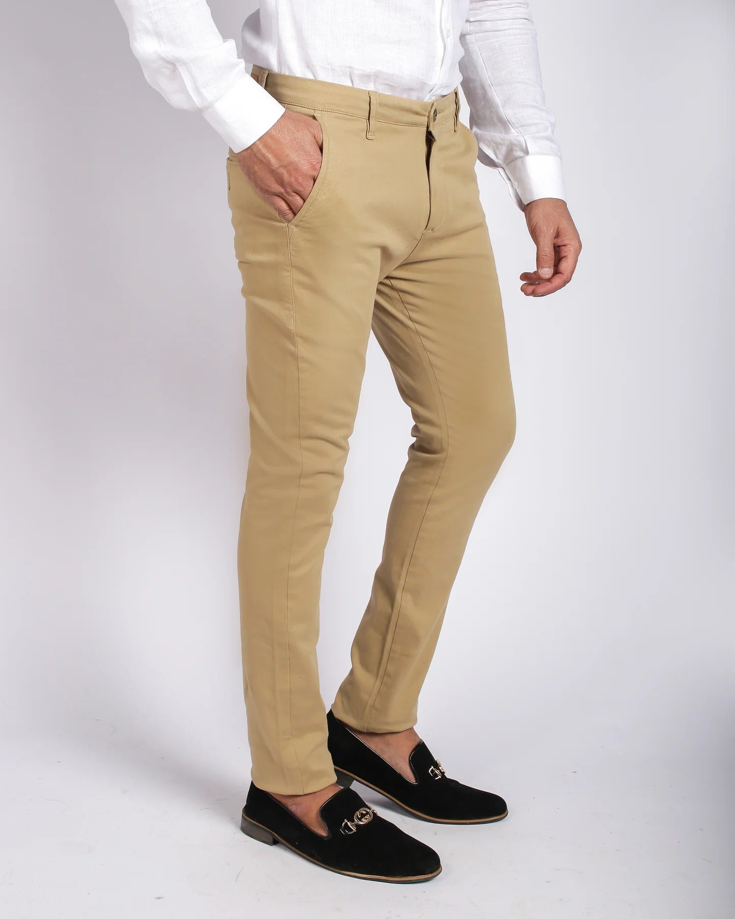 Khaki Smart Fit Chino
