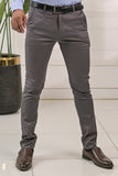 Charcoal Grey Smart Fit Chino