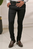 Black Smart Fit Chino