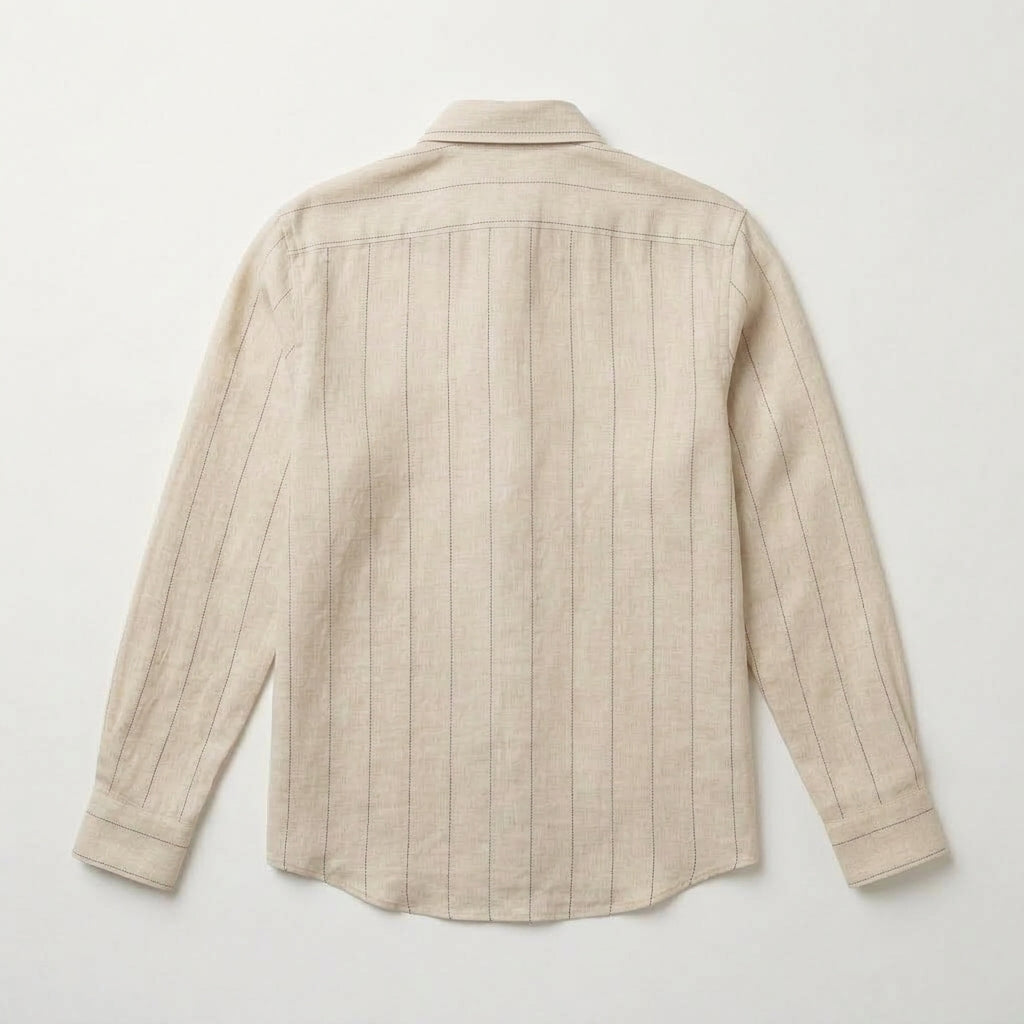 Pinstripe Linen Shirt