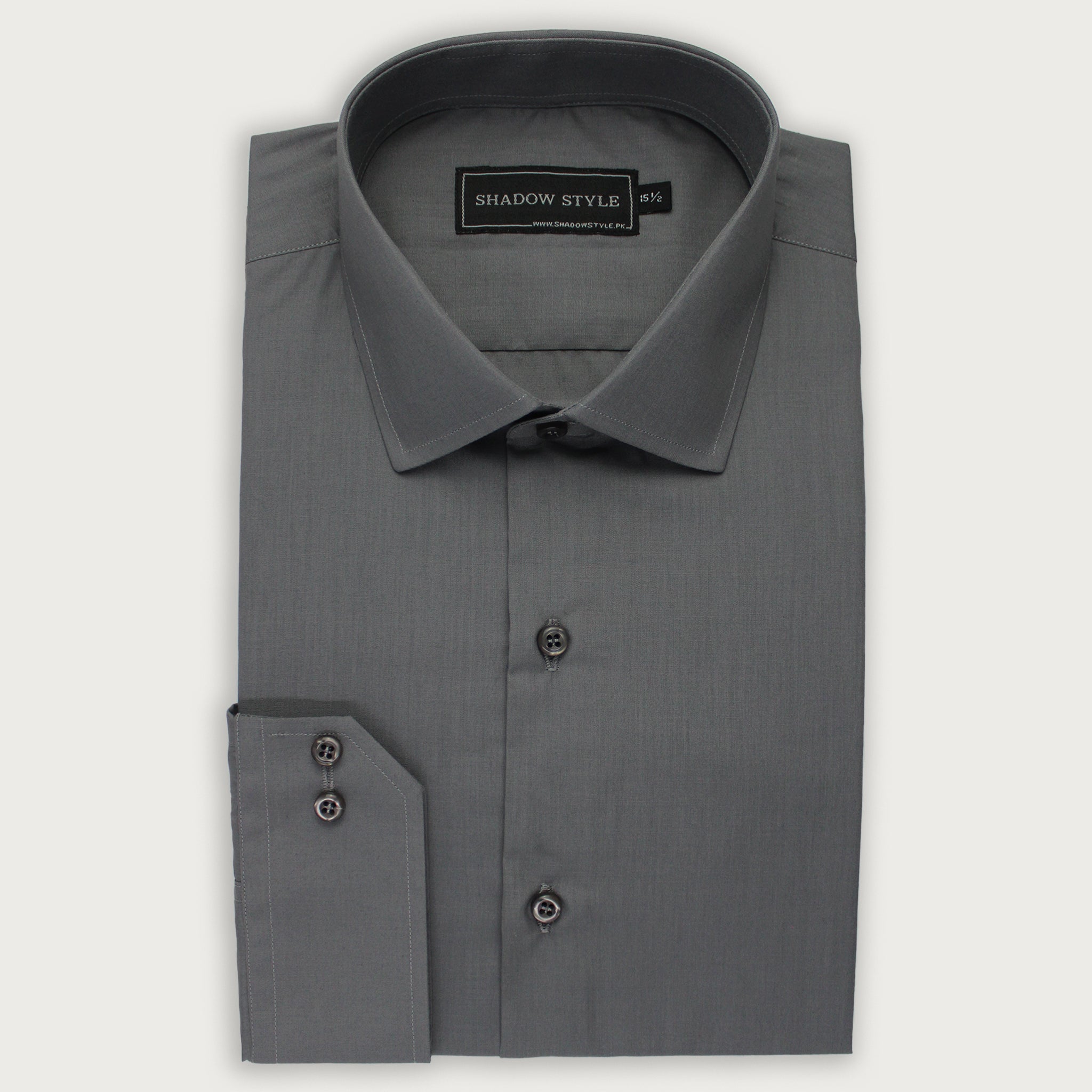 Grey Classic Formal Shirt