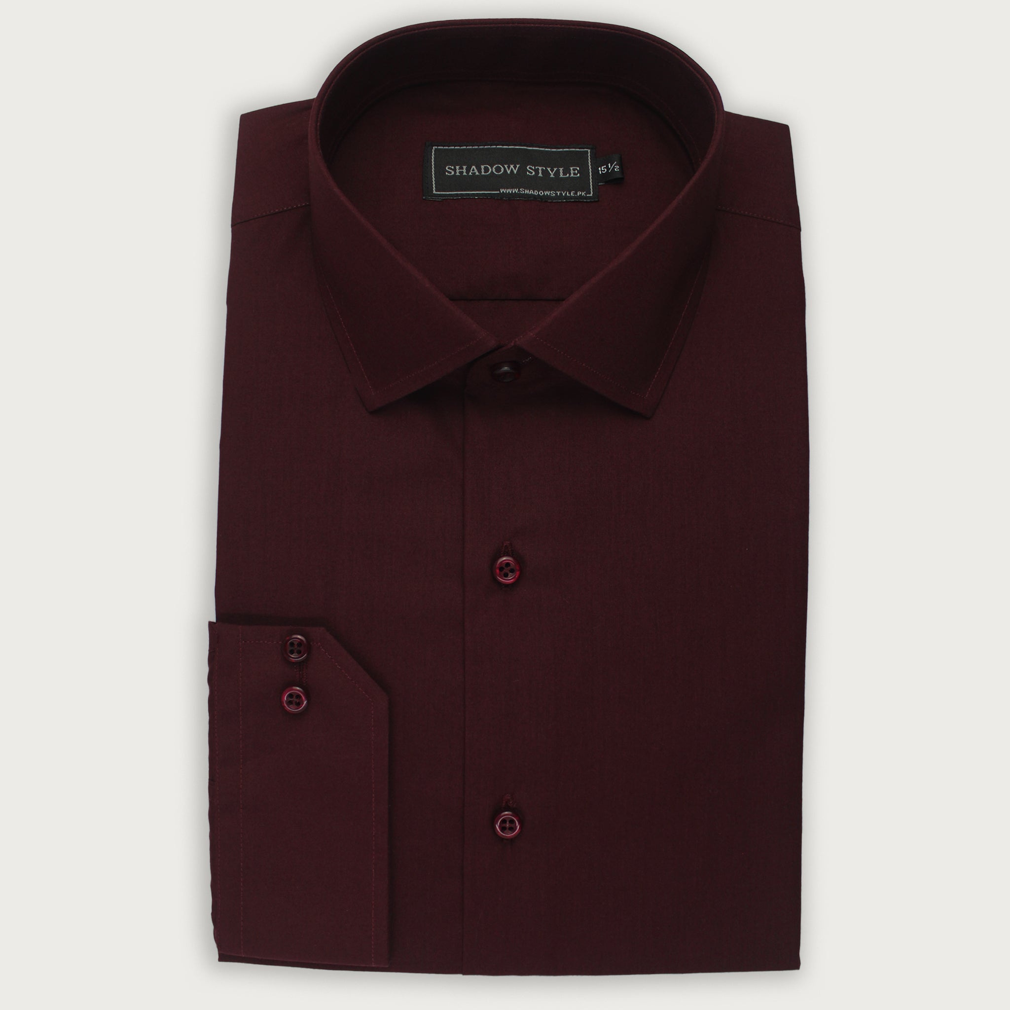 Maroon Formal Shirt
