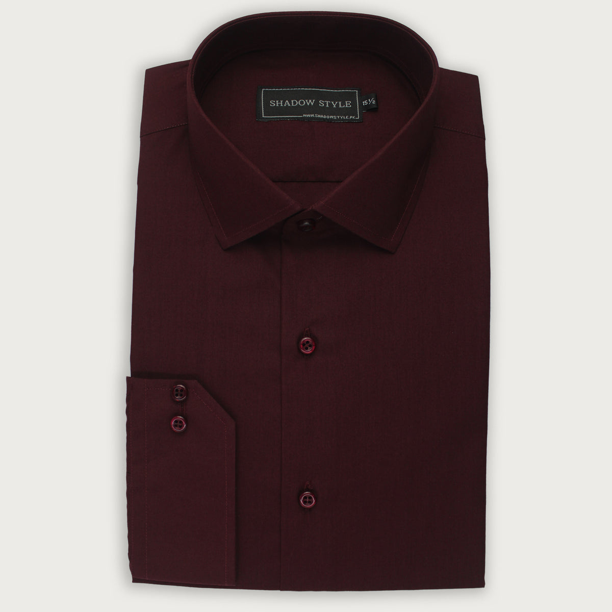 Maroon Formal Shirt