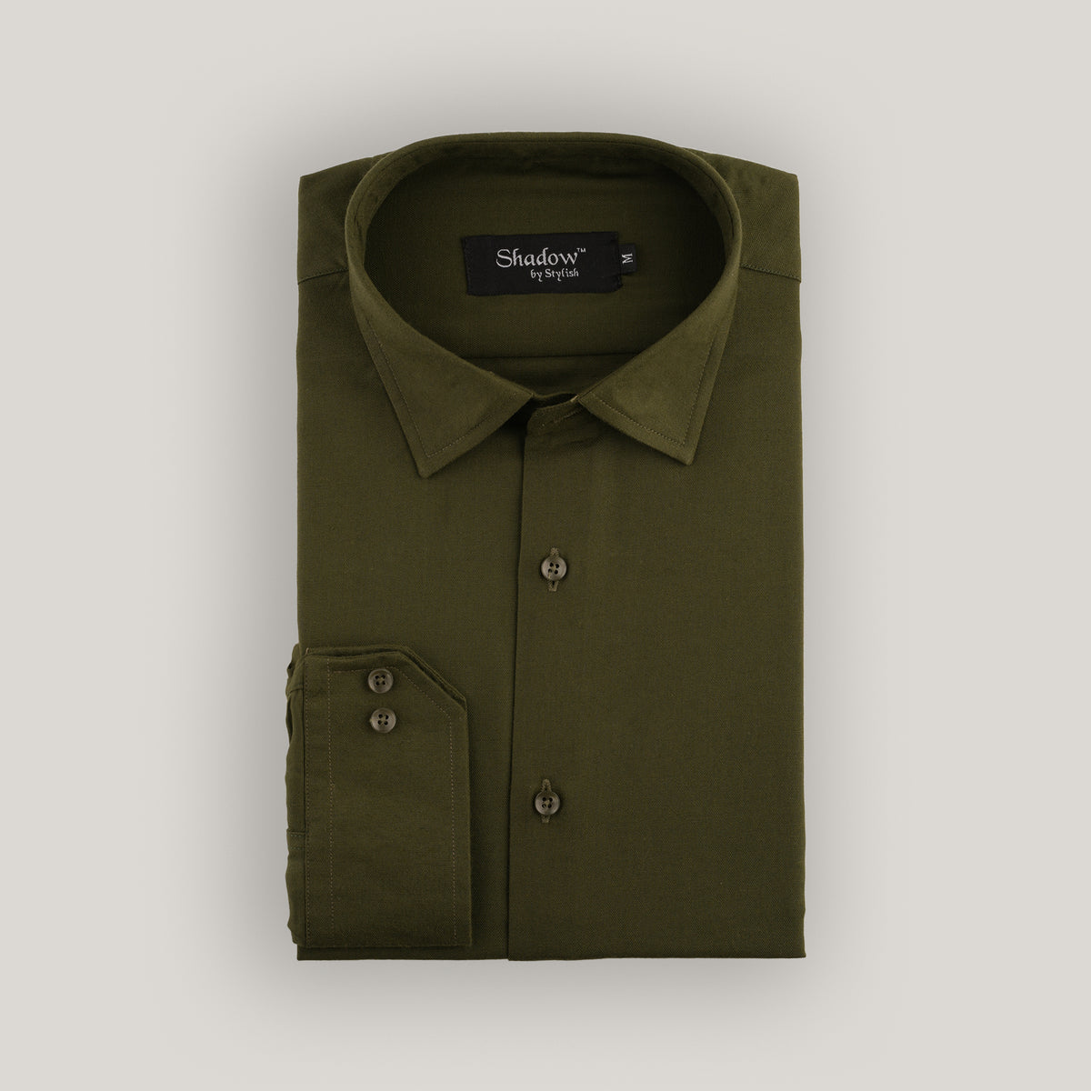 Olive Green Oxford Shirt