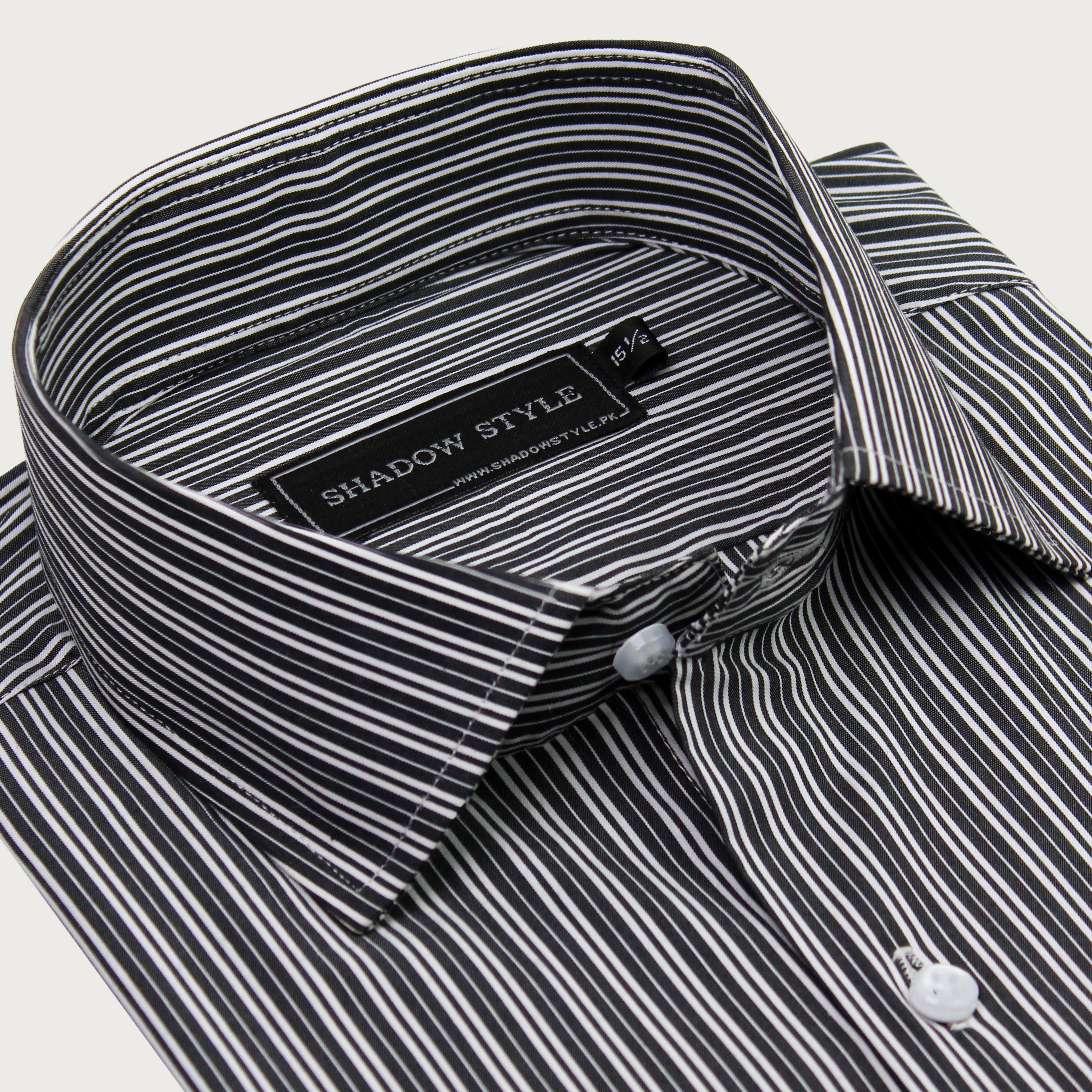Black & White Stripe Shirt