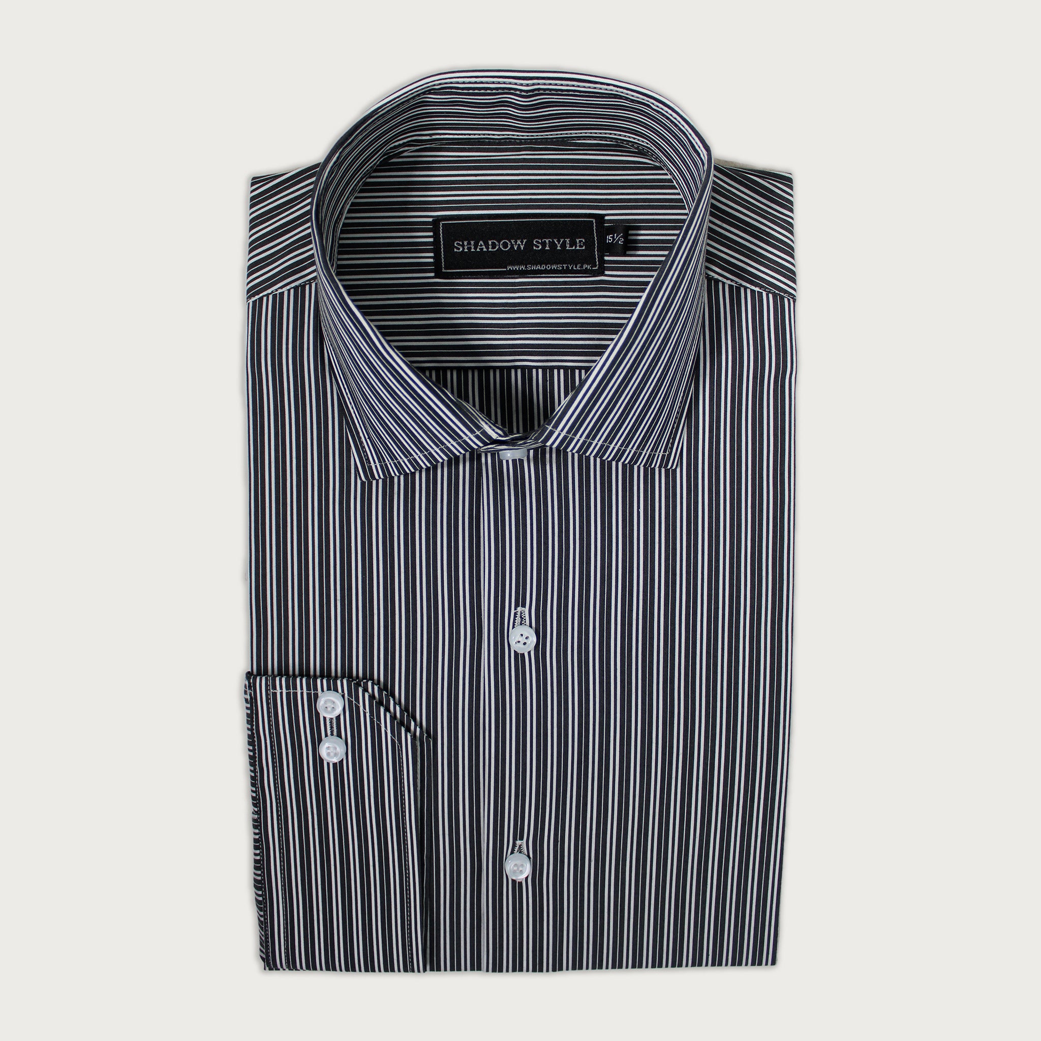 Black & White Stripe Shirt