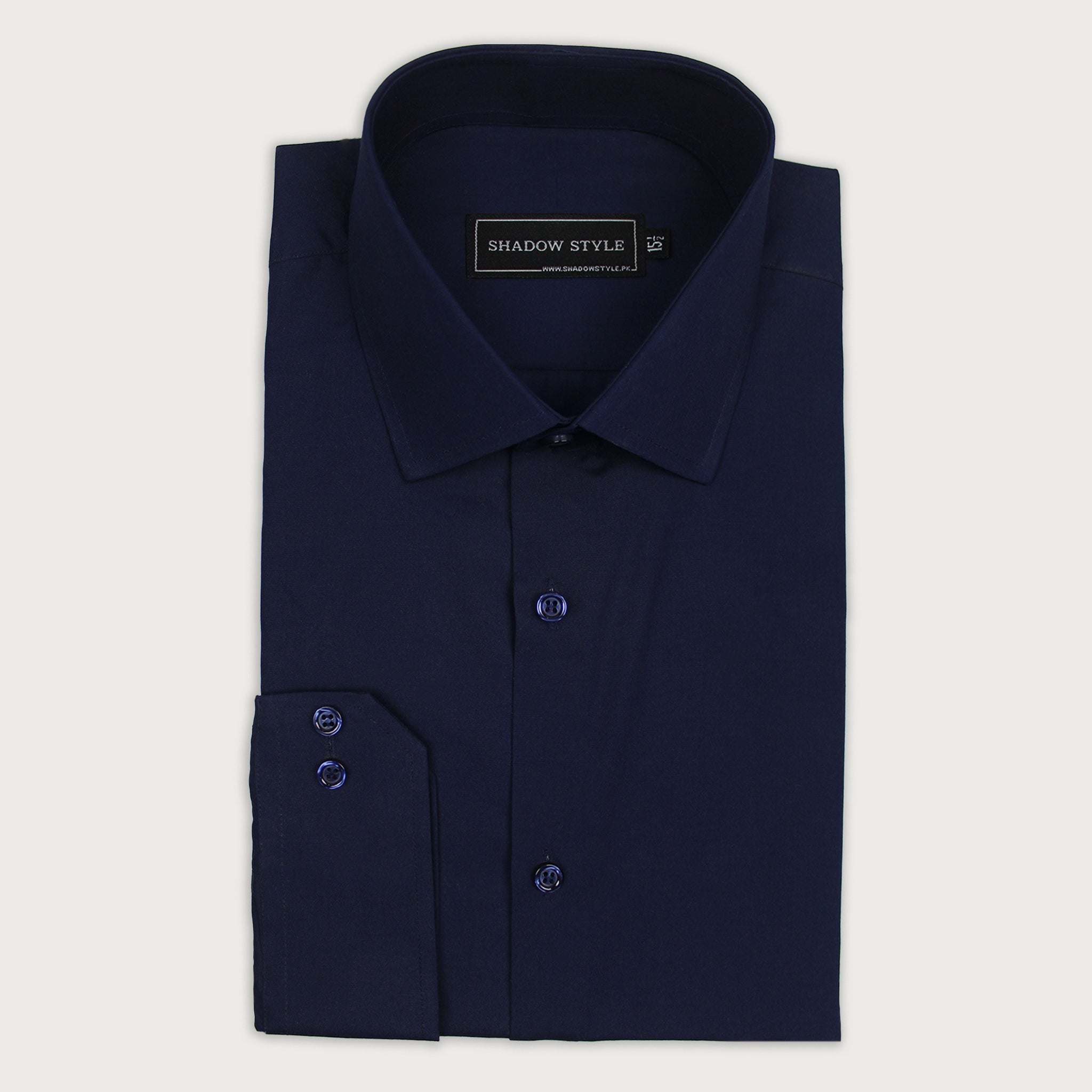 Navy Blue Formal Shirt