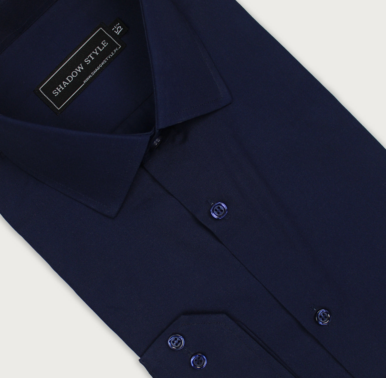 Navy Blue Formal Shirt