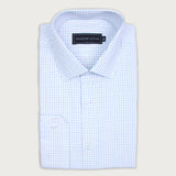 Blue Grid Check Shirt