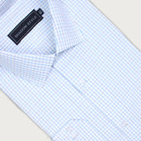 Blue Grid Check Shirt
