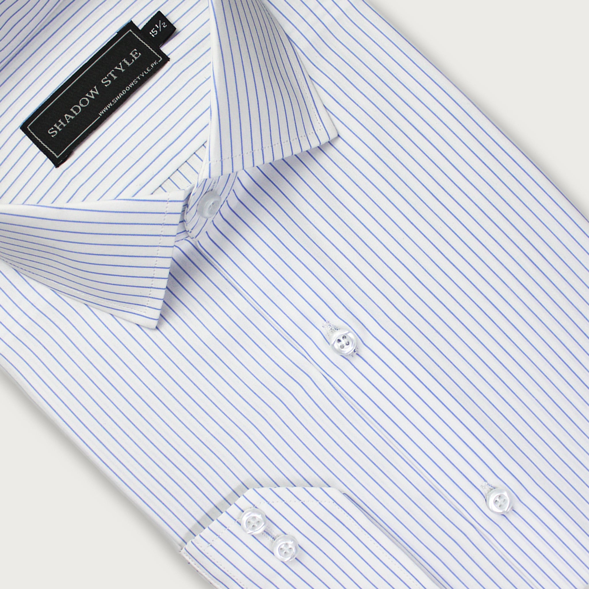 Blue Pinstripe Shirt