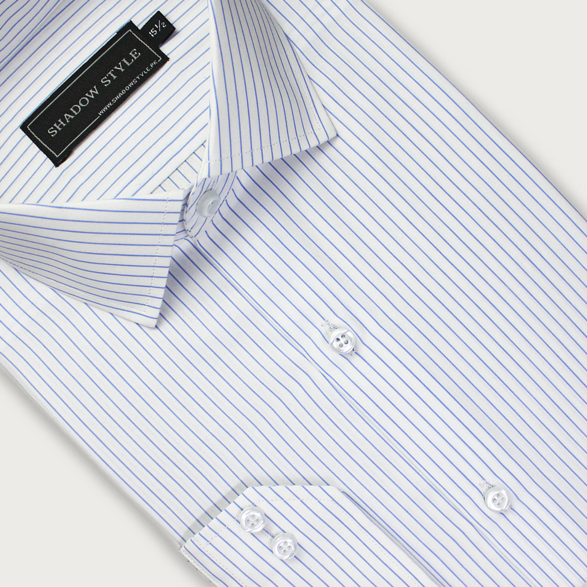 Blue Pinstripe Shirt