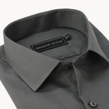 Charcoal Grey Formal Shirt