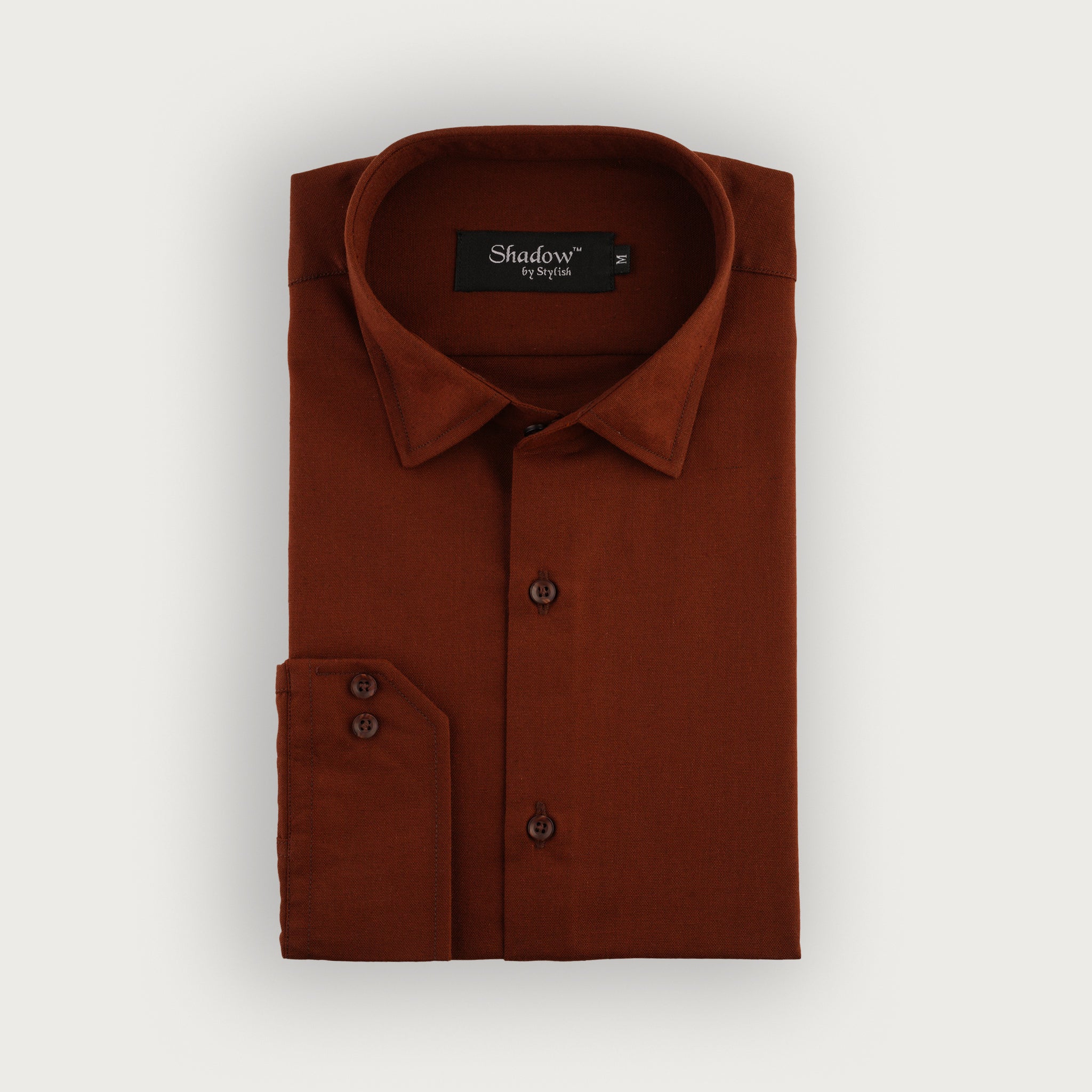 chocolate brown Oxford Shirt