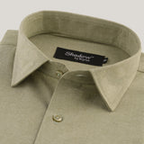 Fog Green Oxford Shirt (Slim Fit)