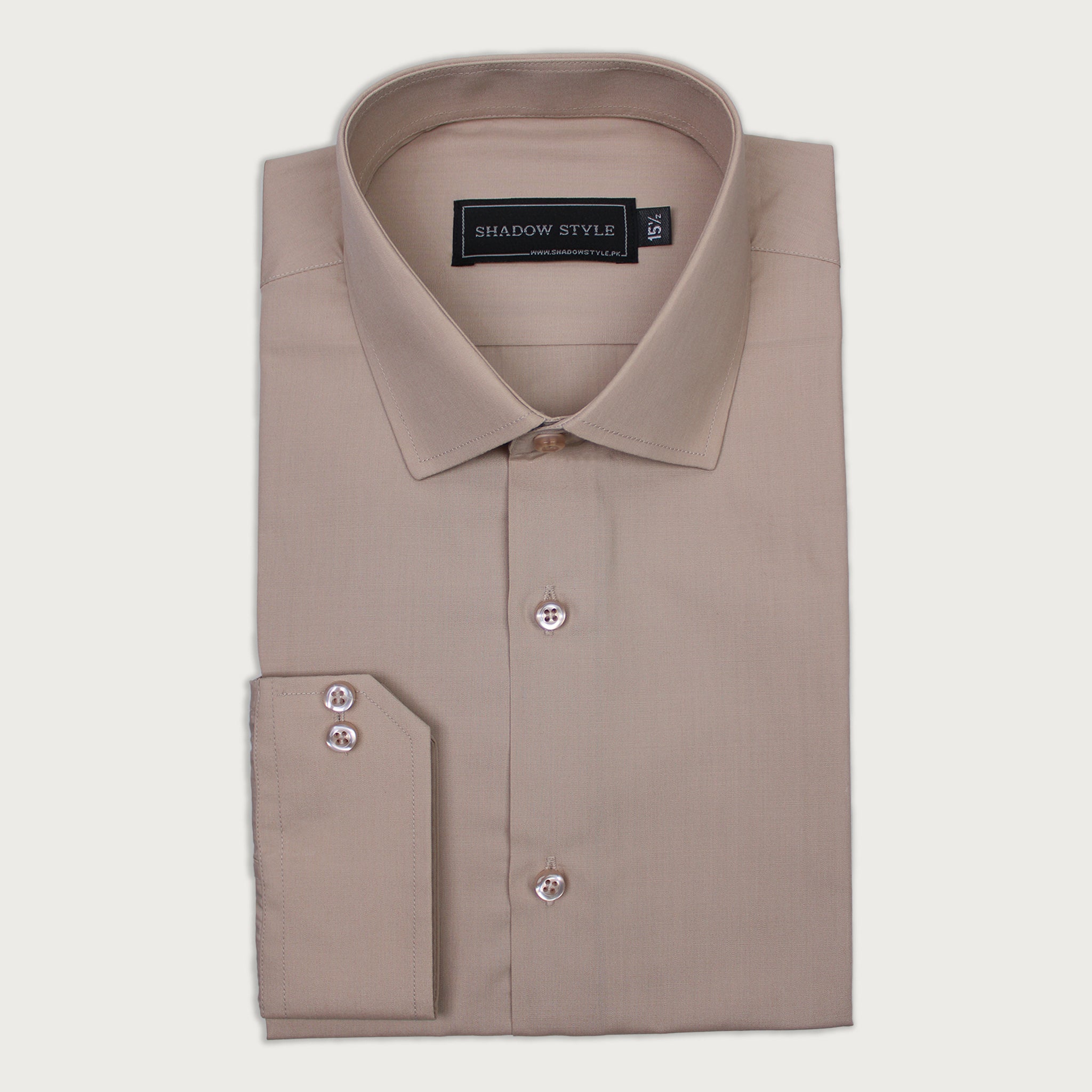 Fawn Beige Formal Shirt