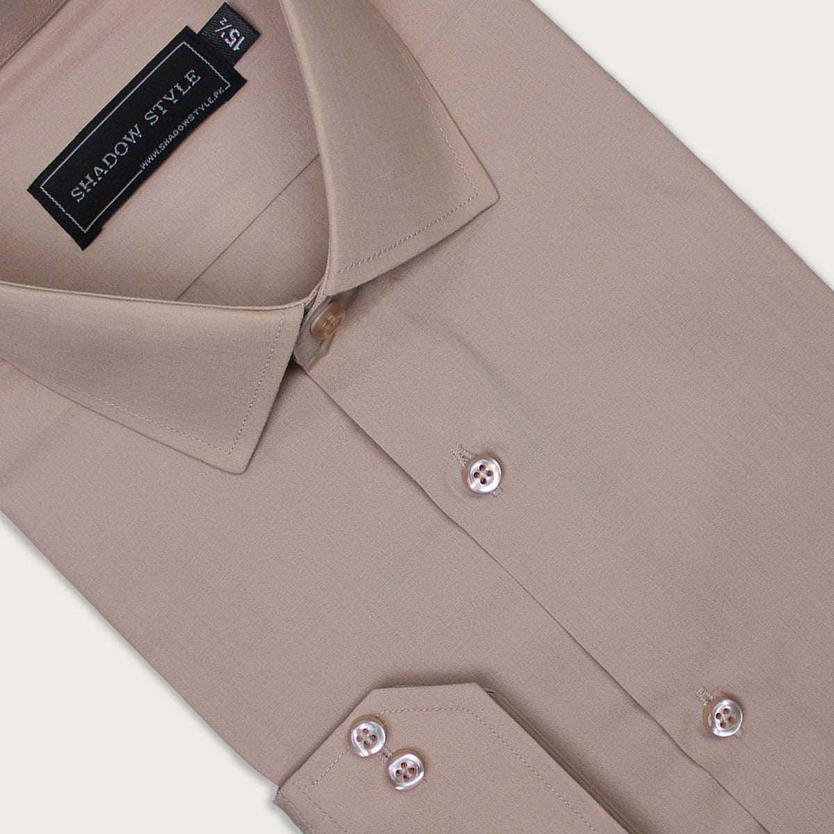 Fawn Beige Formal Shirt