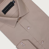 Fawn Beige Formal Shirt