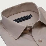 Fawn Beige Formal Shirt
