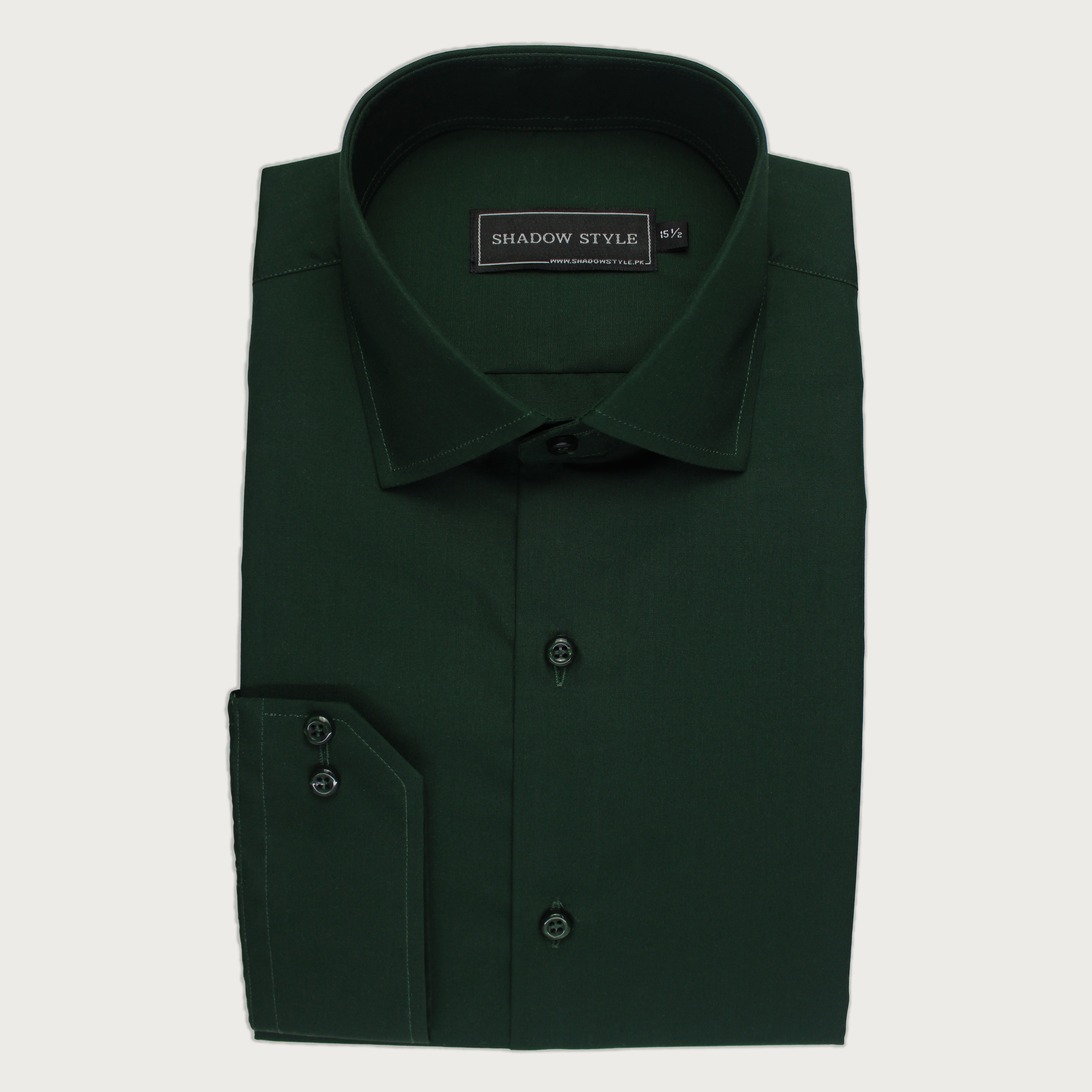 Dark Green Formal Shirt