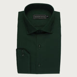 Dark Green Formal Shirt
