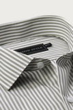 Olive Green Stripe Shirt