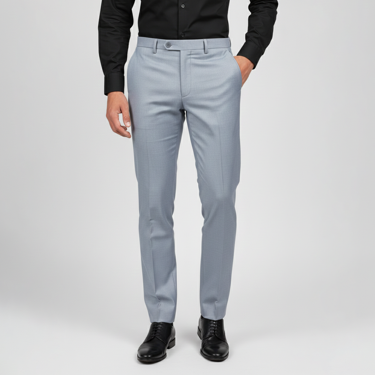 Silver Grey Dress Pant