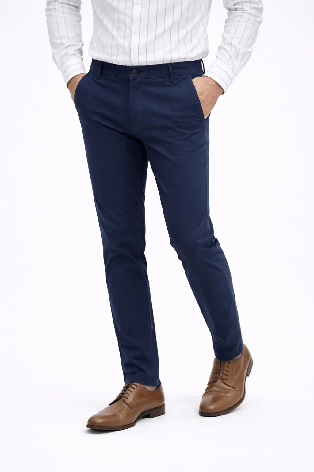 Navy Blue Smart Fit Chino