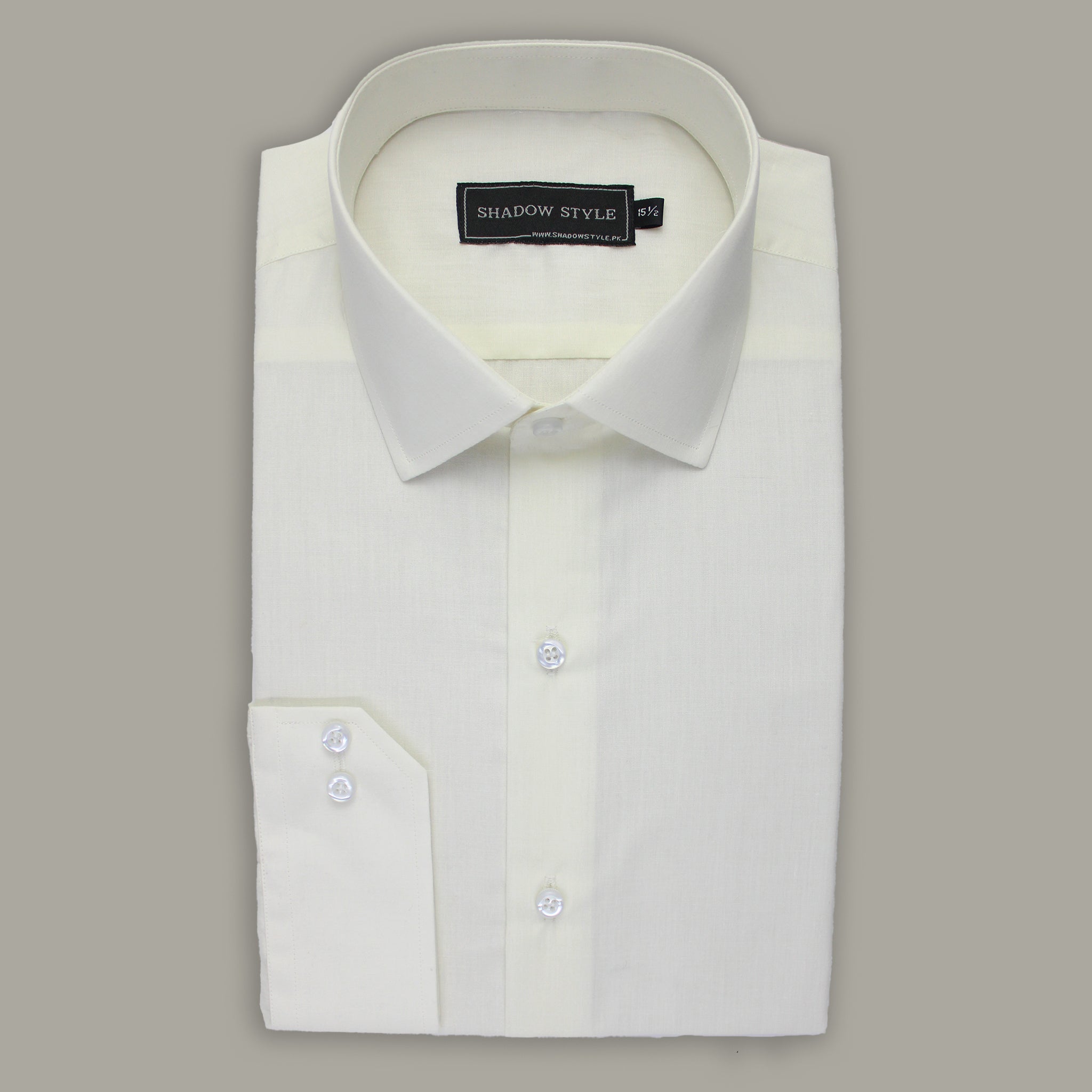 Ivory Cream Formal Shirt