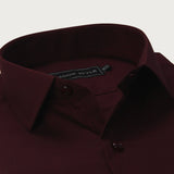 Maroon Formal Shirt