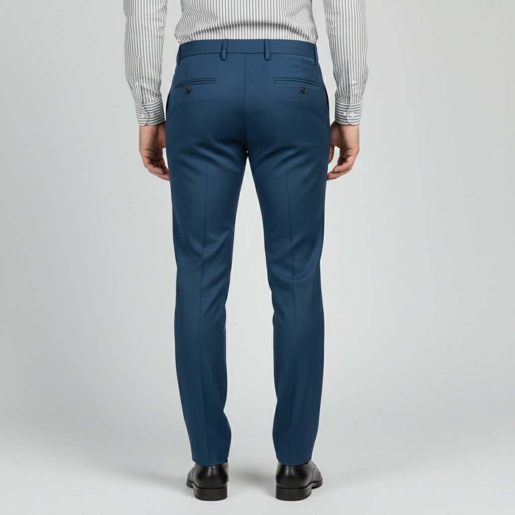 Petrol Blue Dress Pant