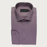 Purple Twill Formal Shirt