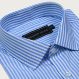 Sky Blue Stripe Shirt