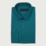 Teal Green Formal Shirt