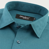 Teal Oxford Shirt (Slim Fit)