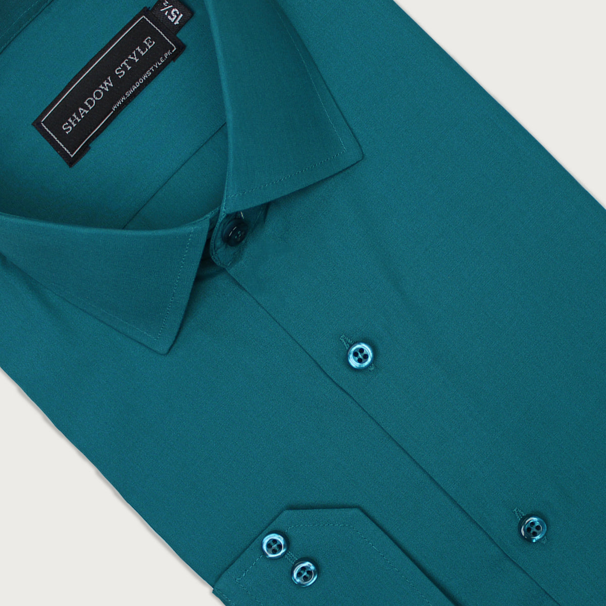 Teal Green Formal Shirt