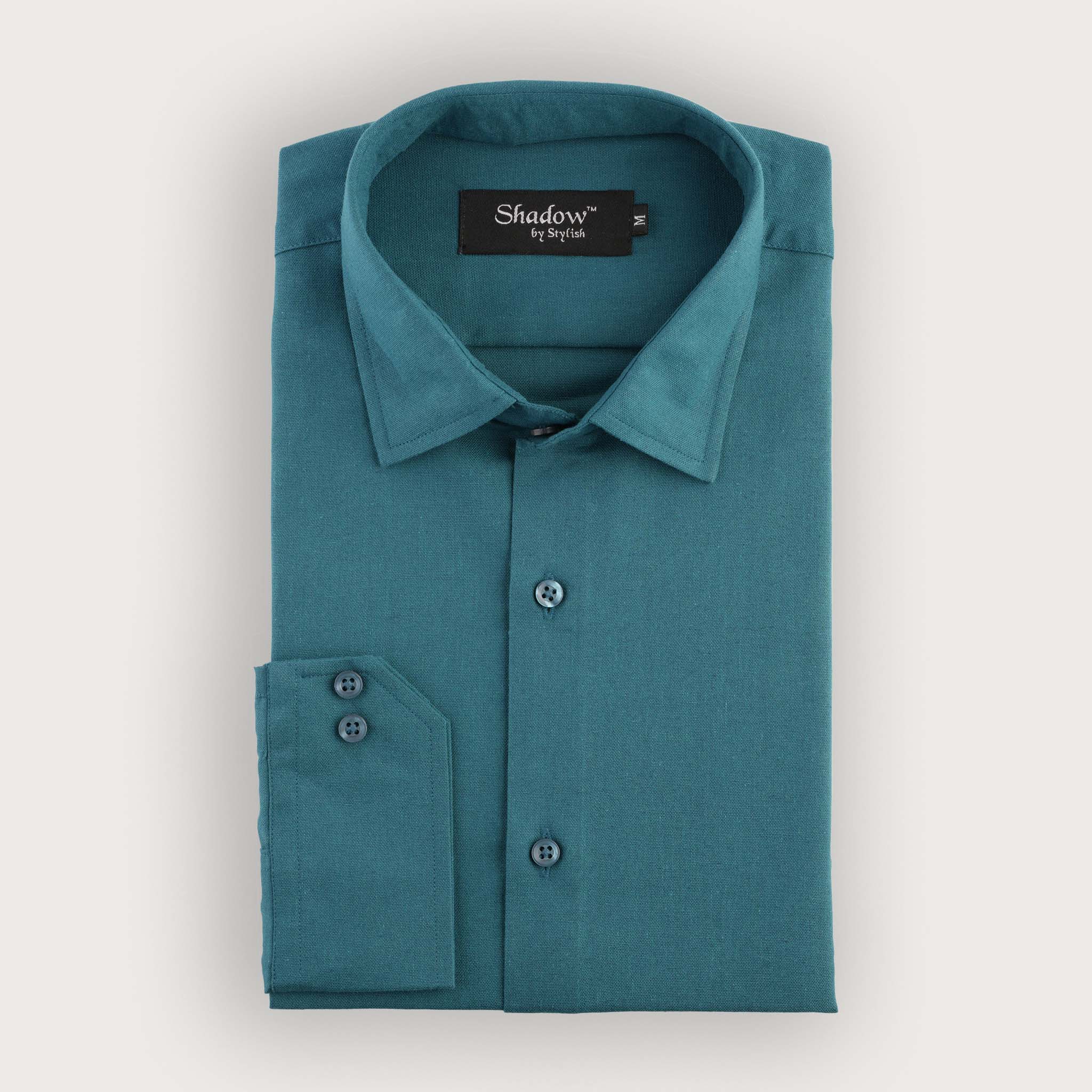 Teal Oxford Shirt 