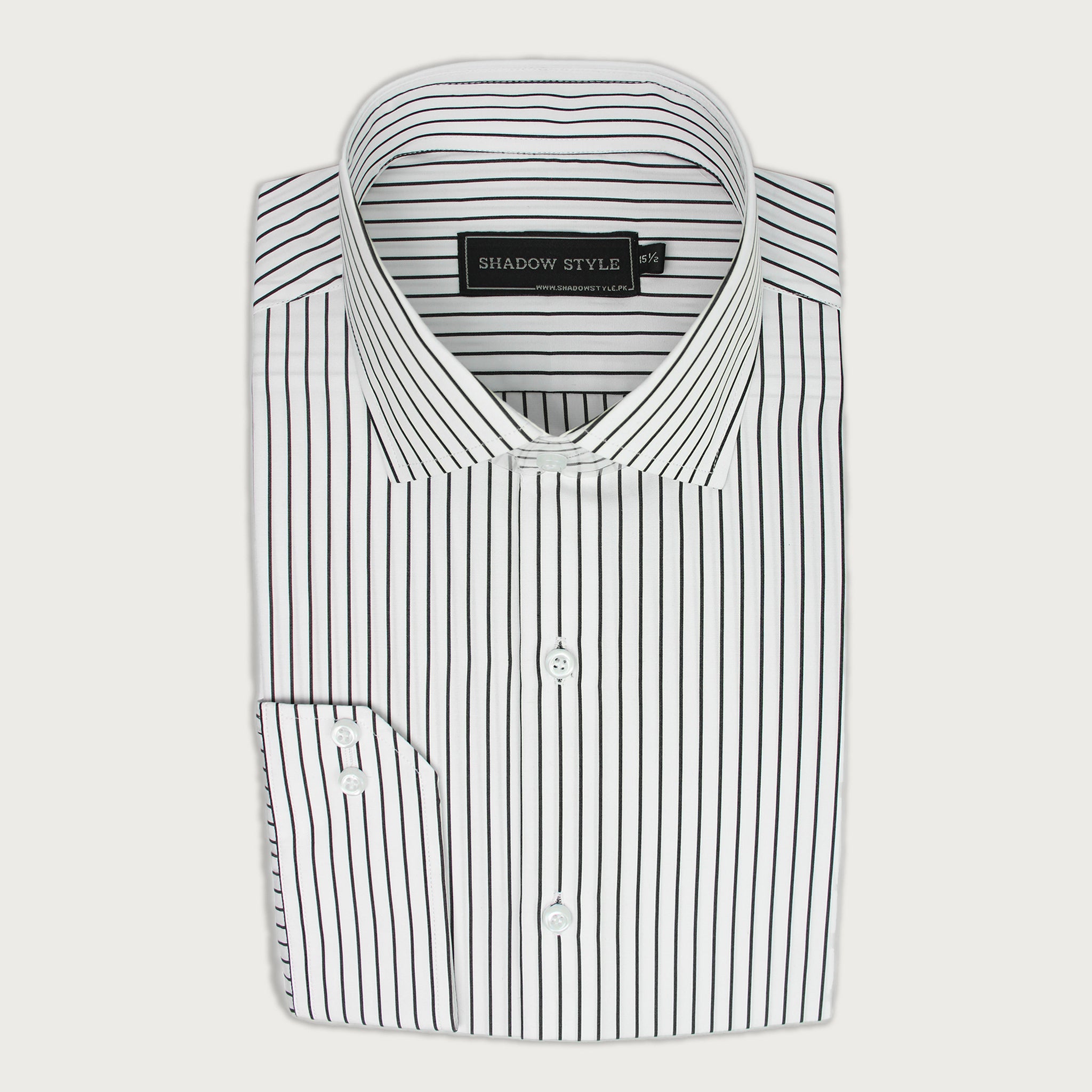 White & Black Stripe Shirt – Shadowstyle