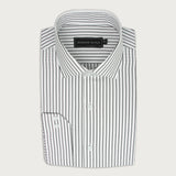 White & Black Stripe Shirt