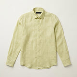 Butter Yellow Linen Shirt